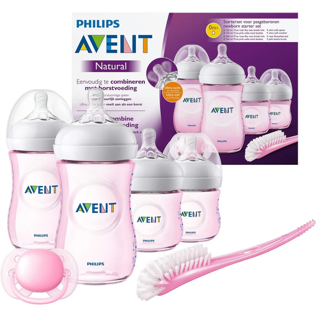 فيليبس أفينت (Philips Avent) مجموعة بداية الرضّع الطبيعية، من الولادة +0