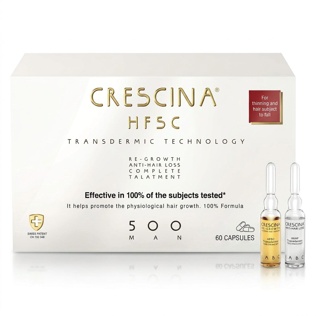 كريستينا (Crescina) HFSC 500 لترقق الشعر وتساقطه للرجال، أمبولات - 10 + 10 * 3.5 مل