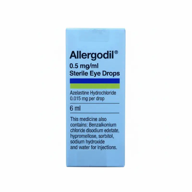 أليرجوديل (Allergodil) قطرة عين، لتخفيف أعراض حساسية العين - 6 مل