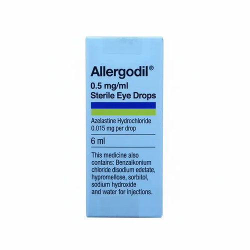 أليرجوديل (Allergodil) قطرة عين، لتخفيف أعراض حساسية العين - 6 مل