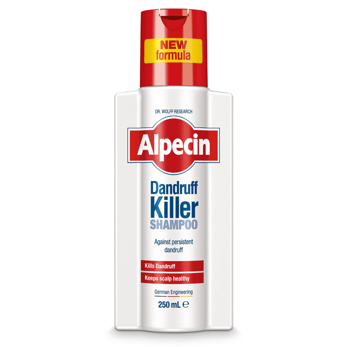 ألبسين (Alpecin) شامبو مضاد للقشرة، للتحكم في القشرة وتخفيف حكة فروة الرأس - 250 مل