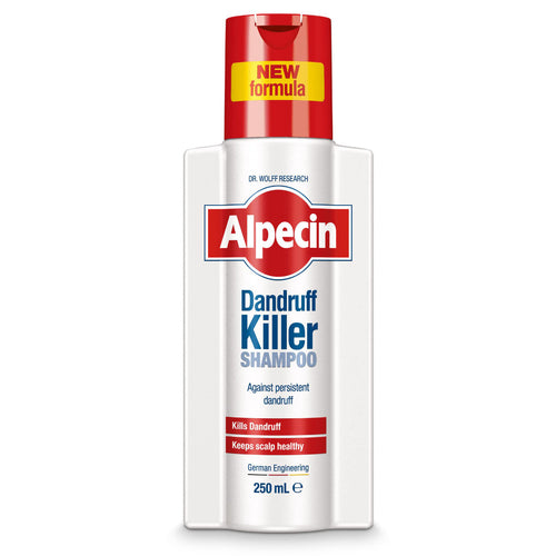 ألبسين (Alpecin) شامبو مضاد للقشرة، للتحكم في القشرة وتخفيف حكة فروة الرأس - 250 مل