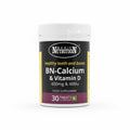 بيسك نيوتريشن (Basic Nutrition) كالسيوم + فيتامين د3 600 ملجم + 400 وحدة دولية، لدعم صحة العظام وكثافتها، أقراص - 30 قرص
