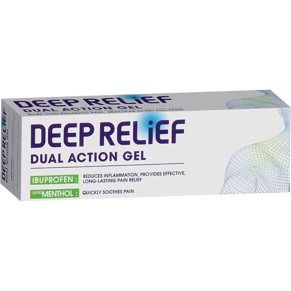 منتوليثم (Mentholatum) ديب ريليف جل ثنائي المفعول، لتخفيف الألم والالتهاب بتأثير مزدوج ومنعش، جل