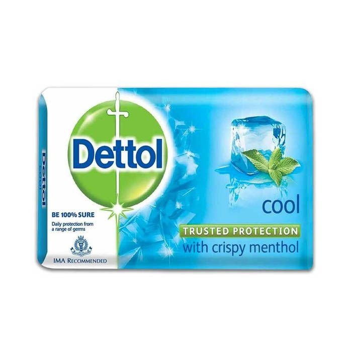 ديتول (Dettol) صابون كول، حماية مطهرة من الجراثيم وتنظيف منعش - 120 غم