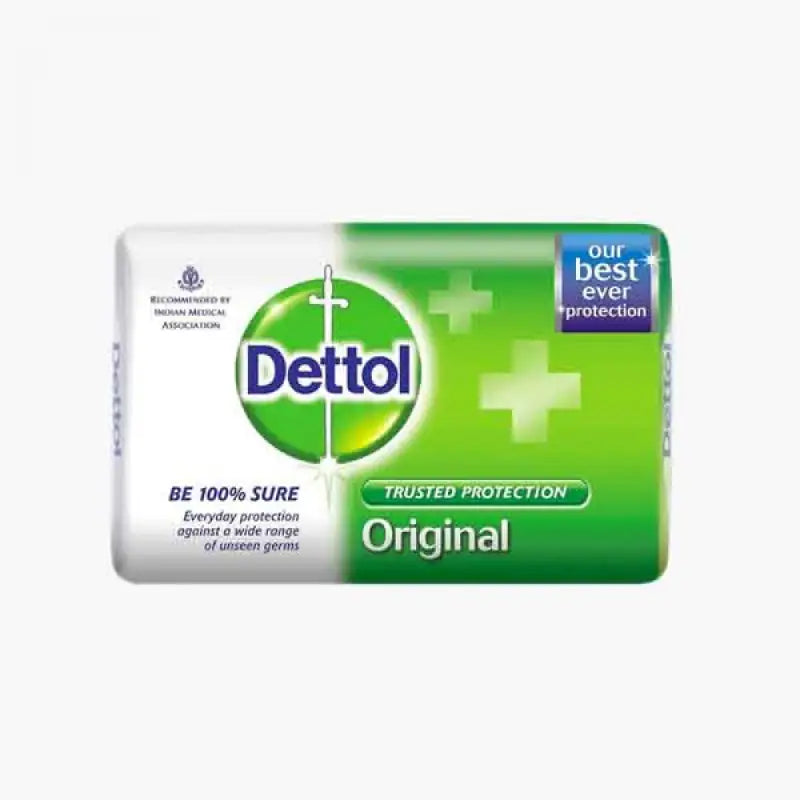 ديتول (Dettol) صابون مطهر أصلي، للحماية من الجراثيم - 70 غم