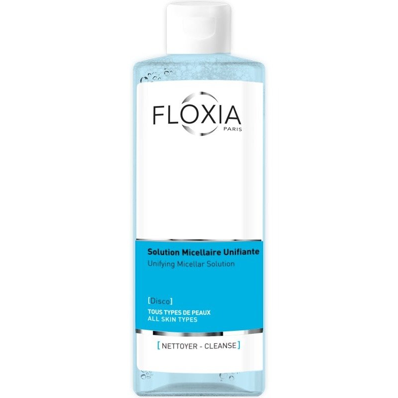 فلوكسيا (Floxia) محلول ميسيلار ديسكو الموحد، ينظف بلطف ويزيل المكياج ويوحد لون البشرة - 250 مل