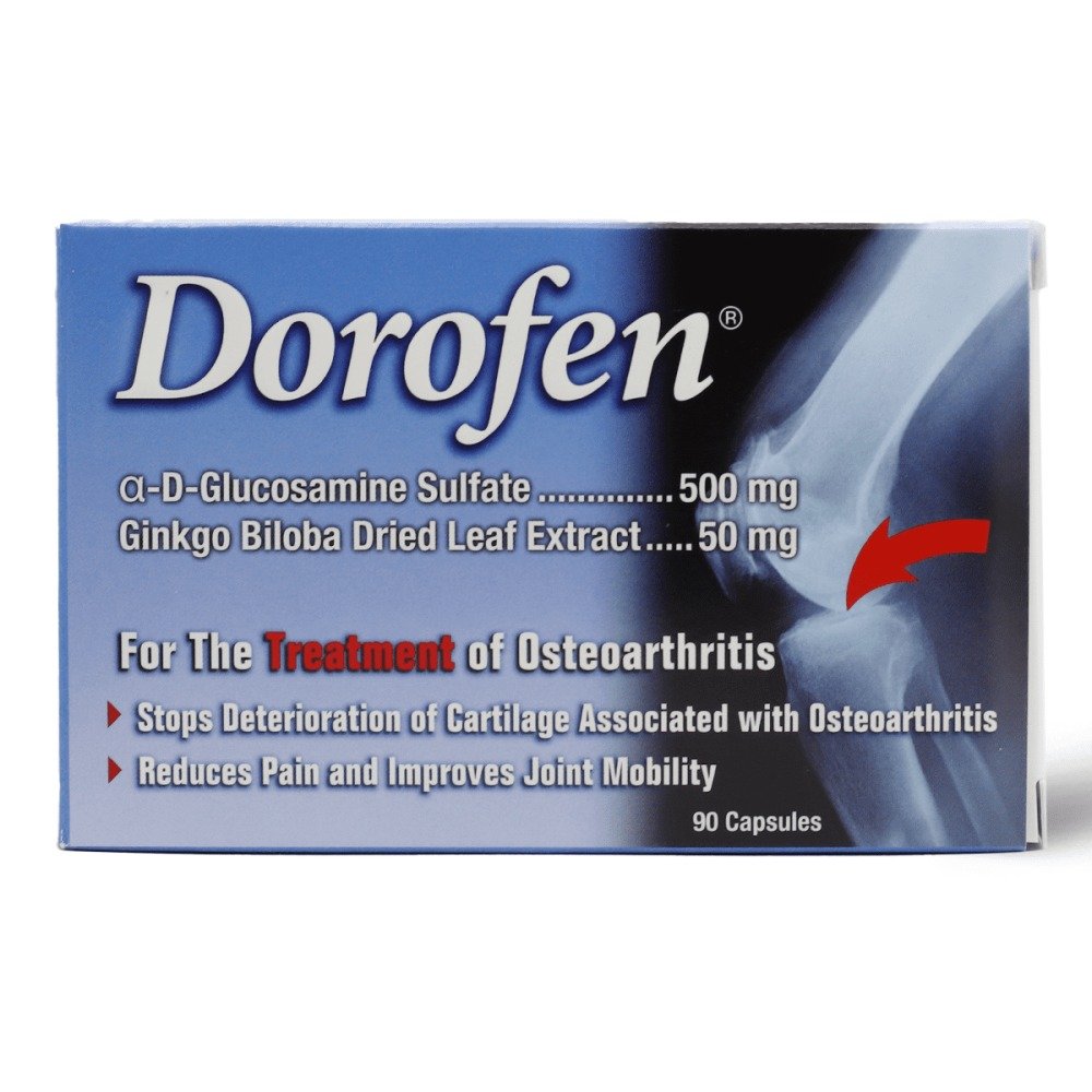 دوروفين (Dorofen) مكمل لصحة المفاصل، يدعم المرونة ويقلل الانزعاج، كبسولات - 40 كبسولة