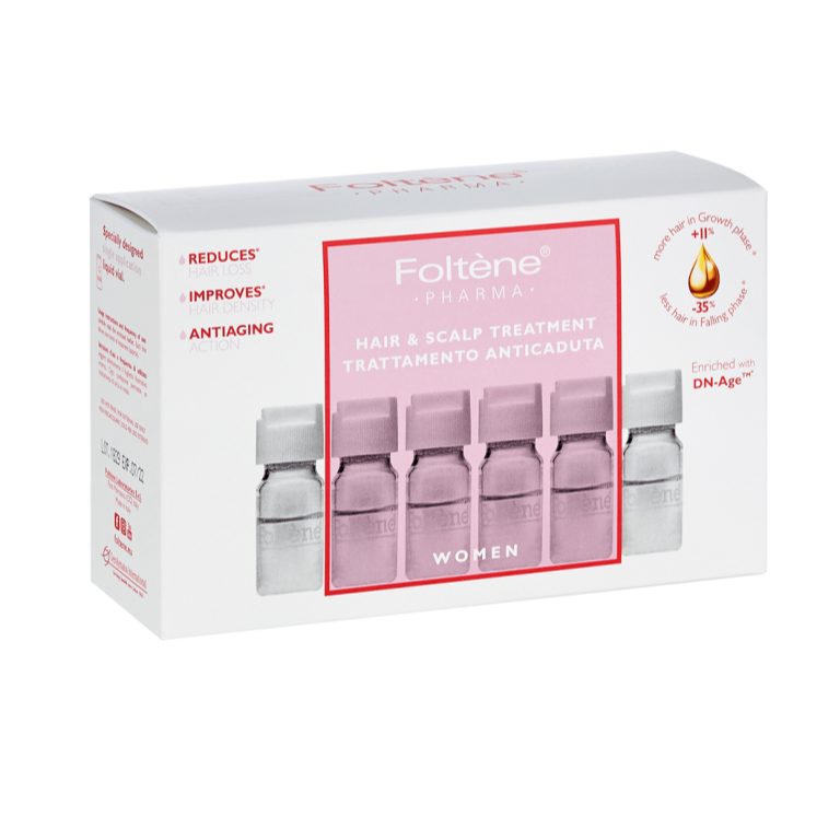 فولتين (Foltene) علاج تساقط الشعر للنساء، أمبولات - 12 × 6 مل