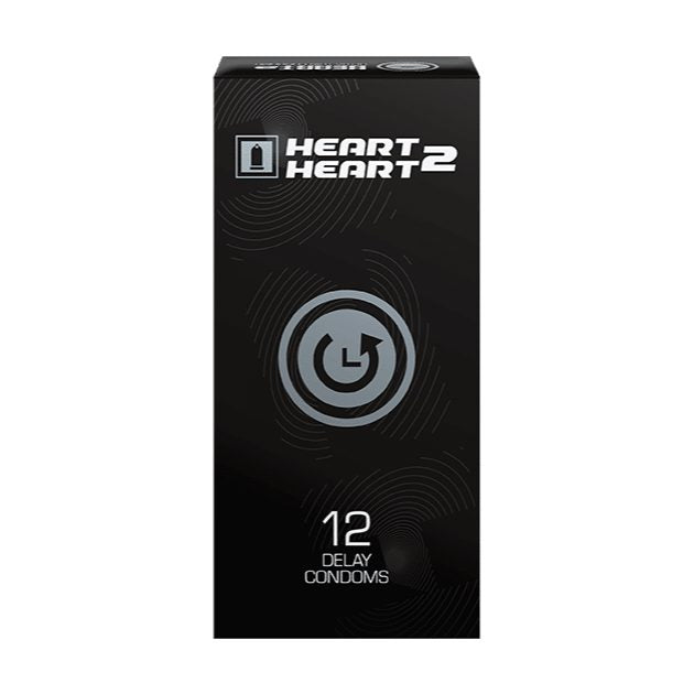 هارت تو هارت (Heart 2 Heart) واقي ذكري، عبوة من 12 قطعة