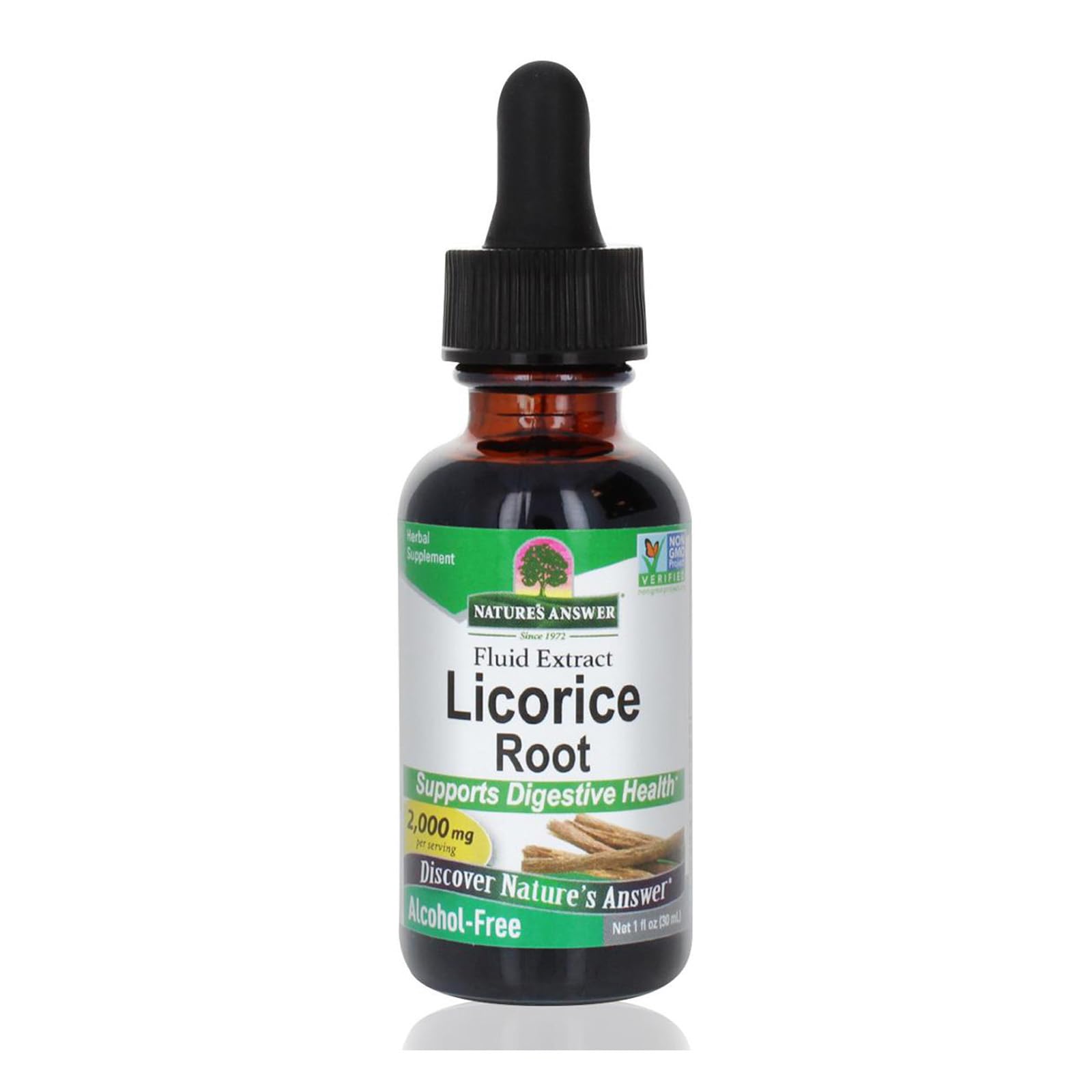 نيتشرز أنسر (Nature's Answer) خلاصة عرق السوس لتفتيح البشرة، قطرات - 30 مل