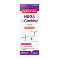 نوتراكير (Nutracare) ميجا ل-كارنيتين وينزور مكمل غذائي سائل، يدعم إنتاج الطاقة وأيض الدهون، يعزز الأداء الرياضي - 500 مل