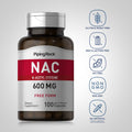 أسيتيل سيستين (NAC) 600 مجم 100 كبسولة سريعة الذوبان من بايبينغ روك