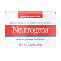 نيوتروجينا (Neutrogena) صابونة الوجه الشفافة، تنظيف لطيف للبشرة - 100 غم