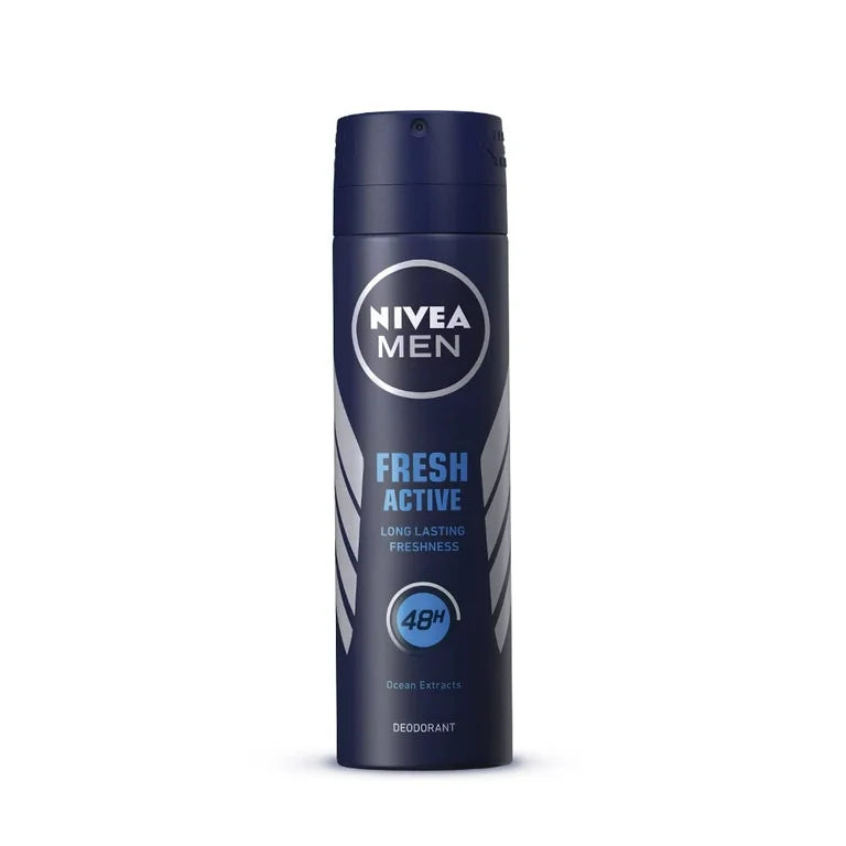 نيفيا (NIVEA) بخاخ مزيل العرق للرجال والنساء، حماية فعالة طويلة الأمد من التعرق والرائحة - عبوة واحدة