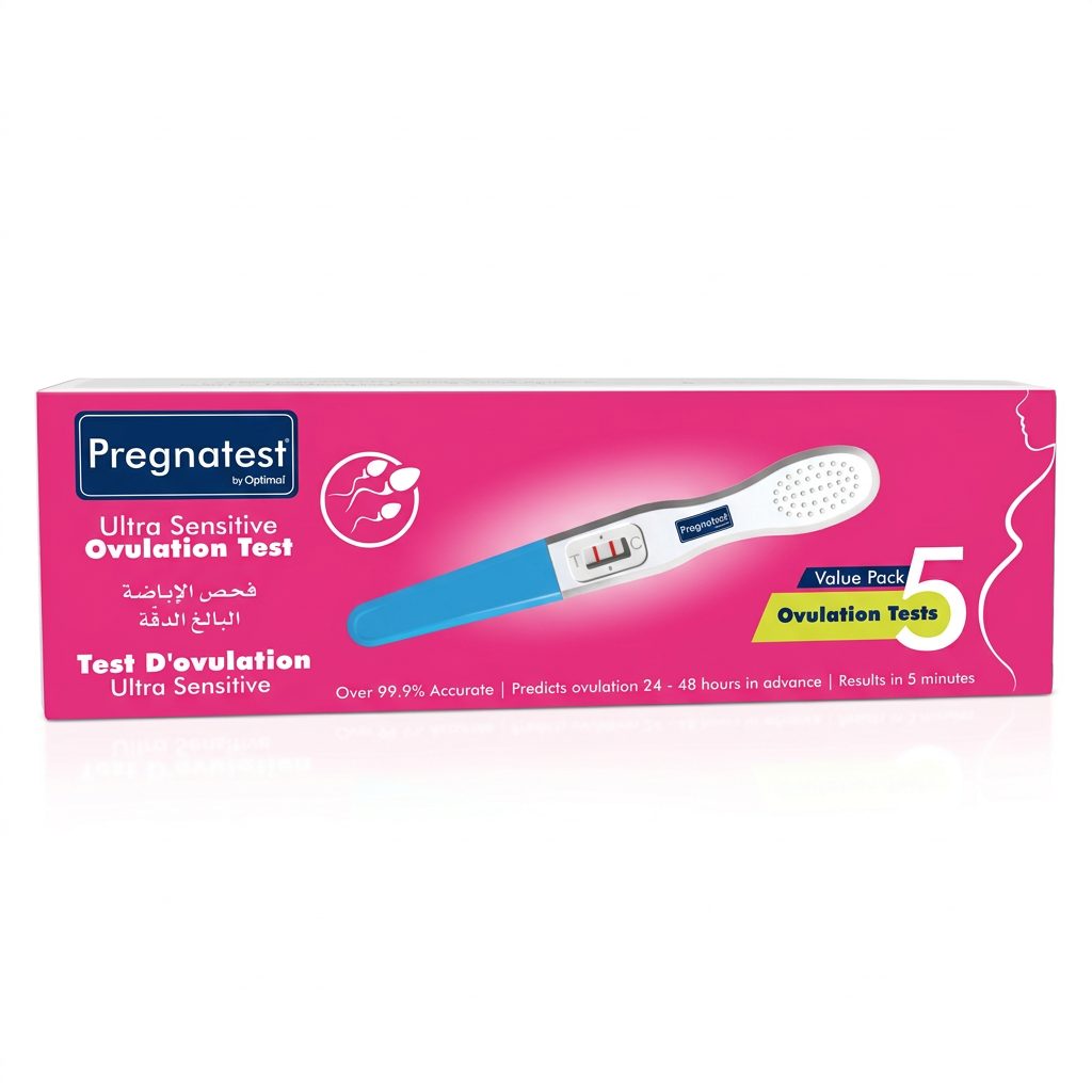 بريجناتست (Pregnatest) اختبار الإباضة، 5 قطع