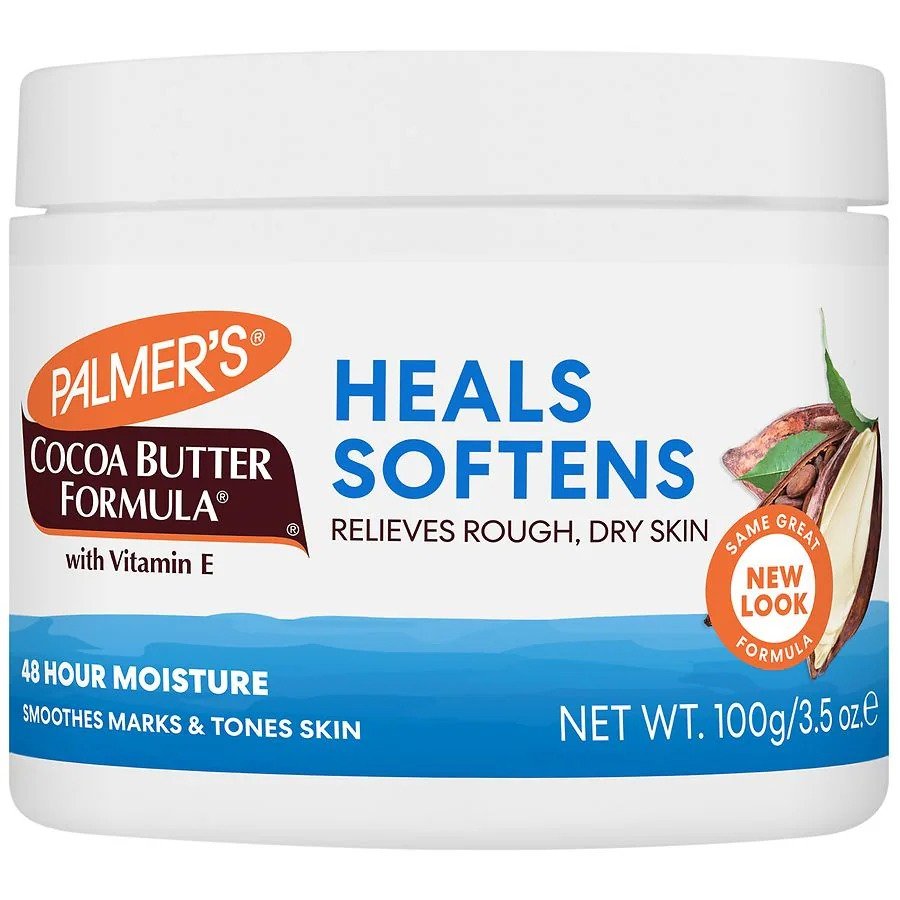 بالمرز (Palmer's) تركيبة زبدة الكاكاو مع فيتامين هـ، مرطب عميق ومنعم للبشرة، كريم - 100 غم