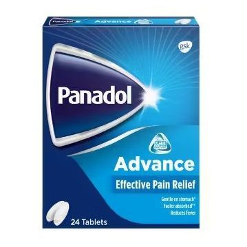 بانادول (Panadol) أدفانس مسكن للألم، أقراص - 24 قرص