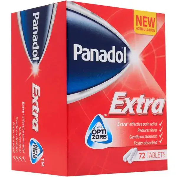بانادول (Panadol) اكسترا مسكن للآلام، أقراص - 72 قرص