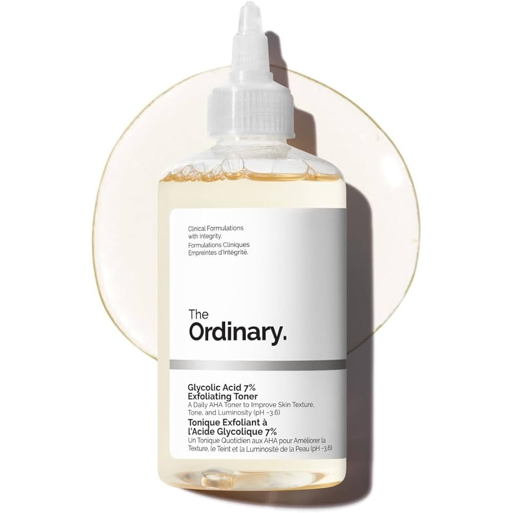 ذا أورديناري (The Ordinary) تونر حمض الجليكوليك لتقشير البشرة، 7%، 240 مل