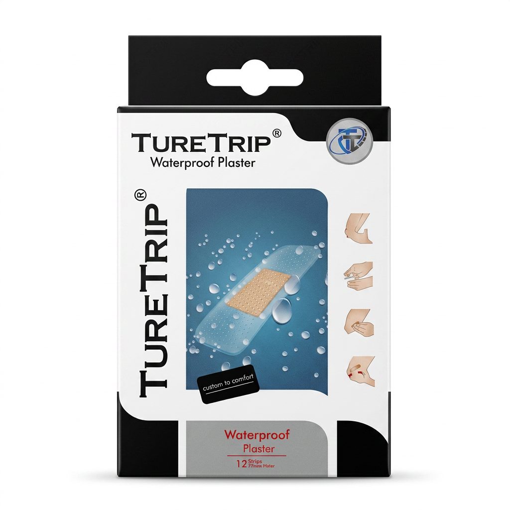 تروتريب (TrueTrip) بلاستر مقاوم للماء، حاجز واقٍ للجروح - بلاستر طبي
