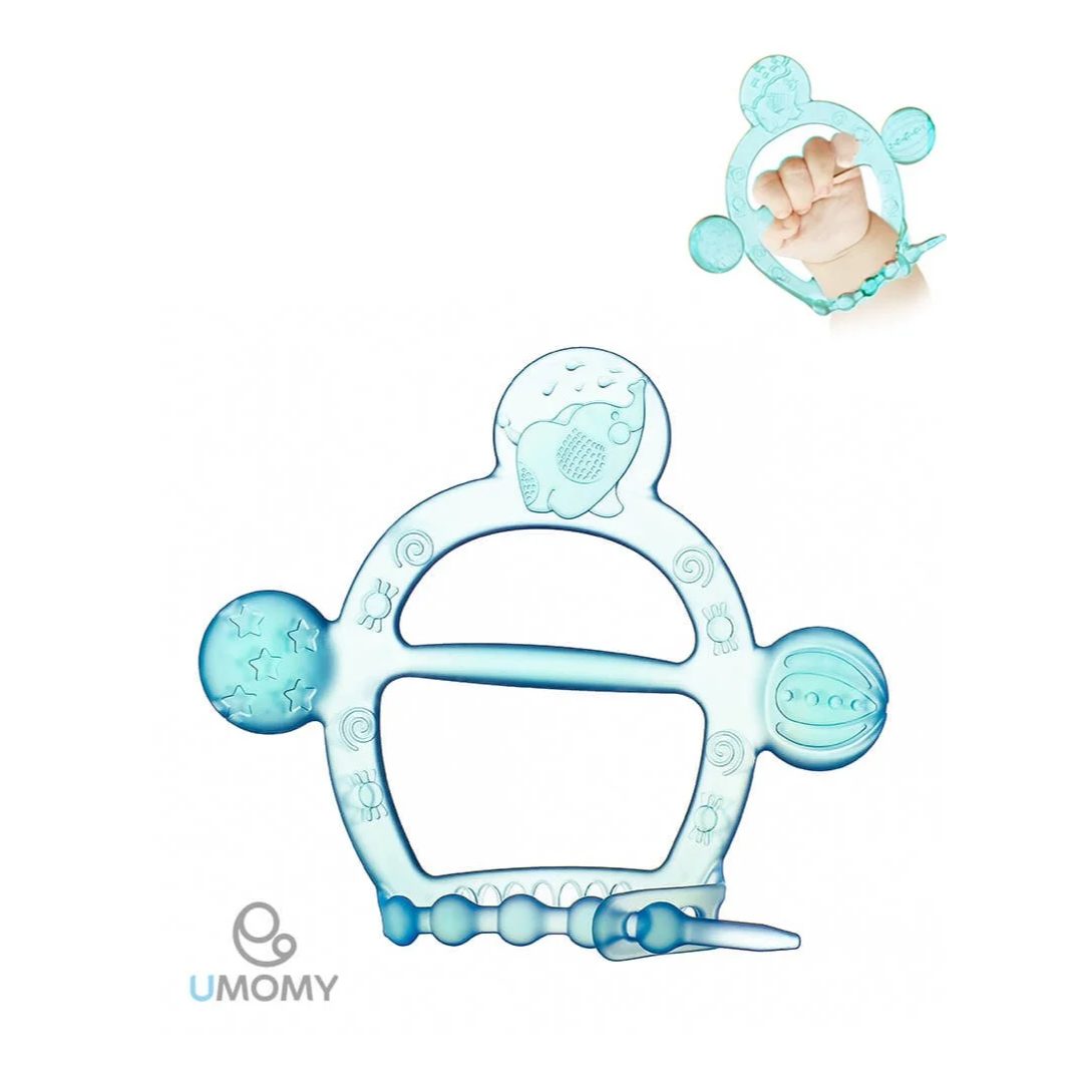 أومومي (Umomy) عضاضة سيليكون للمعصم، لتخفيف التسنين - قطعة واحدة