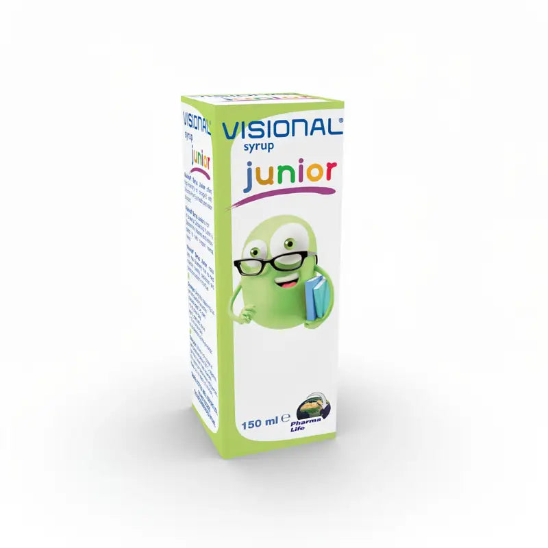 شراب فيزيونال جونيور (Visional Junior) لدعم صحة العين والنمو من فارما لايف - 150 مل