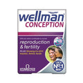 فيتابيوتكس (Vitabiotics) ويلمان كونسبشن، مكمل خصوبة للرجال يدعم الصحة الإنجابية وجودة الحيوانات المنوية، أقراص - 30 قرص