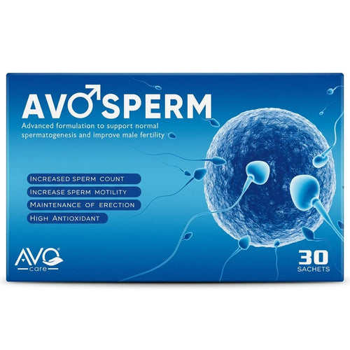 أفو كير (Avo Care) أفوسبيرم، مكمل خصوبة الذكور، يدعم الصحة الإنجابية، 30 كيس