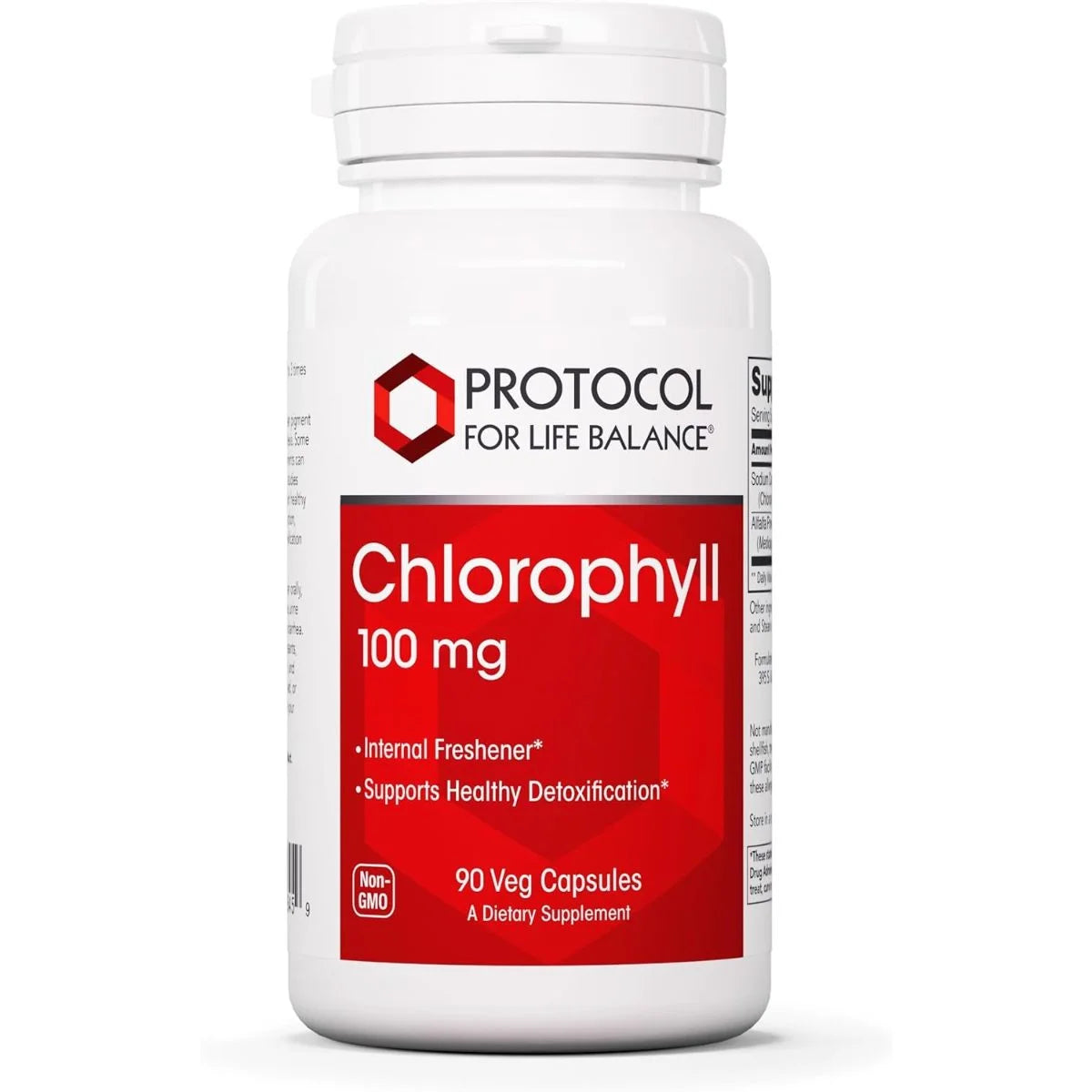 بروتوكول الكلوروفيل (Chlorophyll Protocol) 100 ملغ، كبسولات - 90 كبسولة