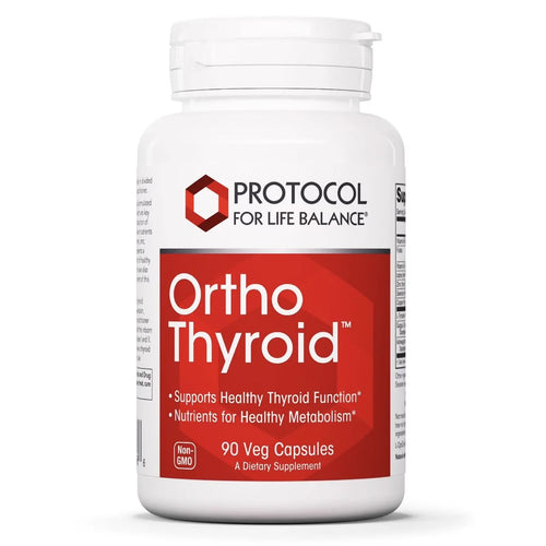 أورثو (Ortho) مكمل دعم الغدة الدرقية، لدعم وظائف الغدة الدرقية الصحية وإنتاج الهرمونات، كبسولات - 90 كبسولة