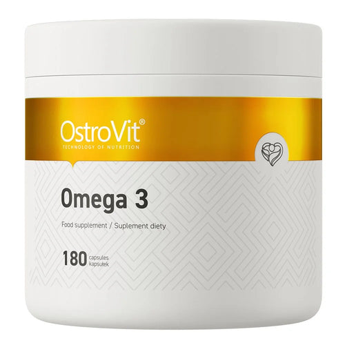 أوستروفيت (OstroVit) أوميغا 3، مكمل غذائي، كبسولات - 180 كبسولة