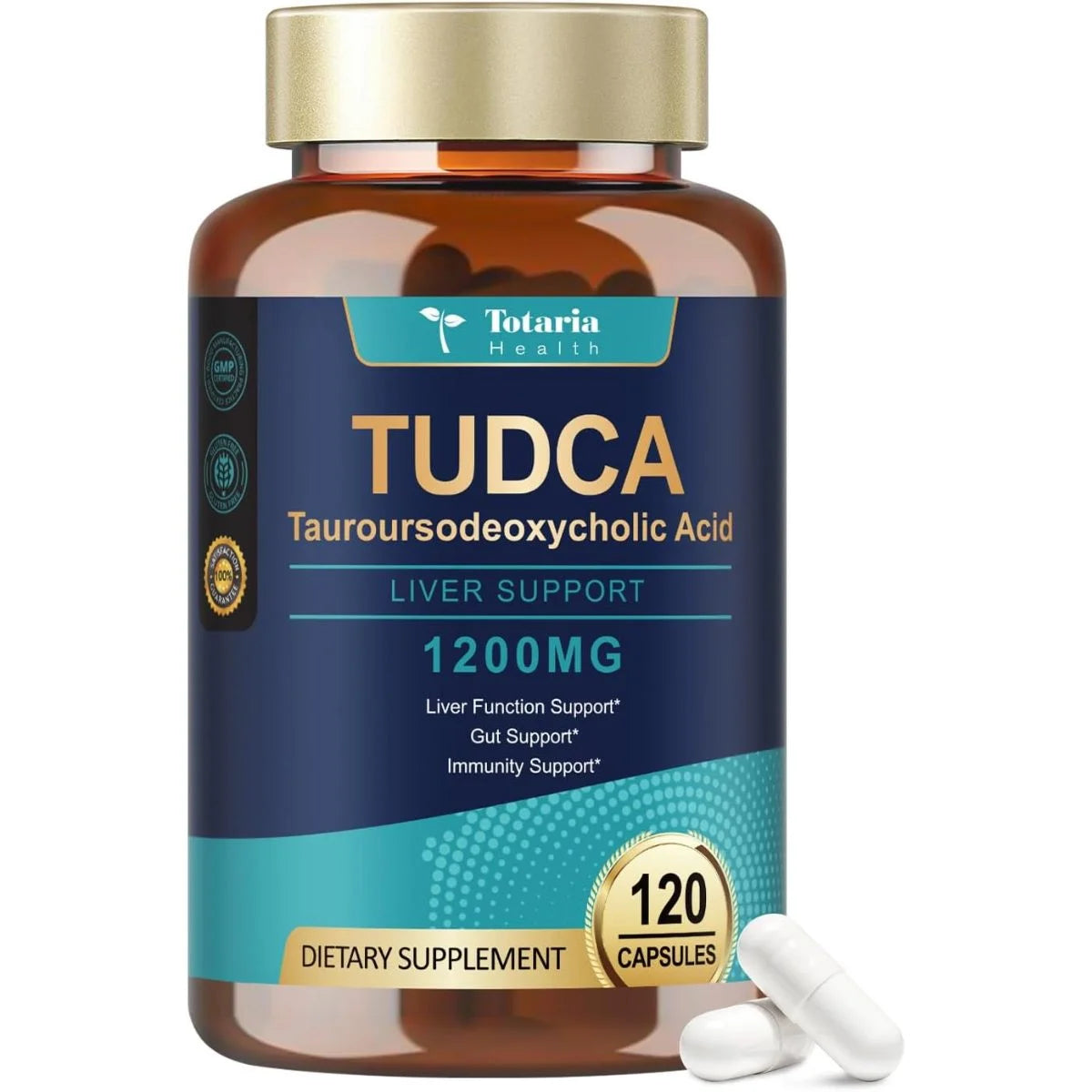 مكملات براندات منوعة TUDCA 1200 ملغ، كبسولات - 120 كبسولة