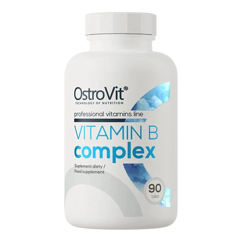 أوستروفيت (OstroVit) فيتامين ب المركب لدعم الطاقة والجهاز العصبي، أقراص - 90 قرص