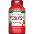 Nature's Truth (نيتشرز تروث) كبسولات خل التفاح لدعم الهضم والمساعدة في إدارة الوزن، 1200 ملغ - 200 كبسولة