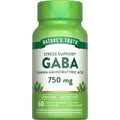 Nature's Truth GABA Stress Support، مكمل غذائي لتعزيز الاسترخاء وتقليل التوتر، 750 ملغ، 60 كبسولة