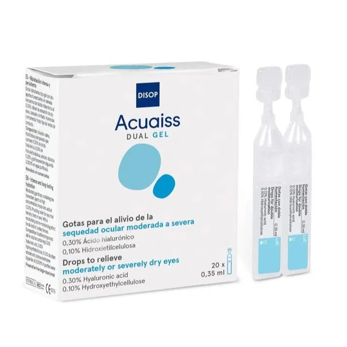 ديسوب (Disop) أكوايس مزدوج جل للعين، قطرات - 20 أمبولة