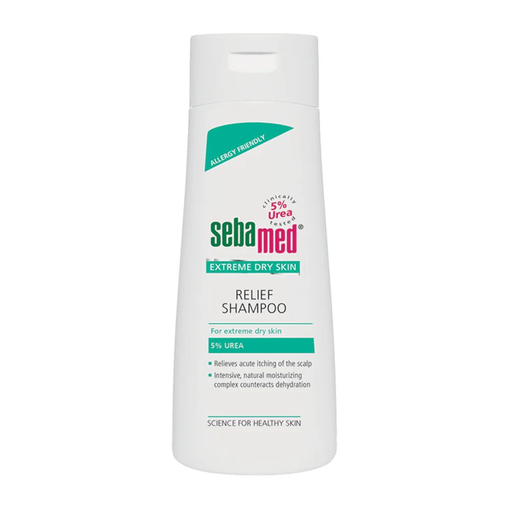 سيبا ميد (Sebamed) شامبو يوريا 5% لتهدئة فروة الرأس الجافة والمتهيجة - 200 مل