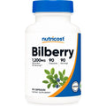 نيوتريكوست (Nutricost) مستخلص التوت الأزرق لدعم صحة العين، كبسولات - 90 كبسولة