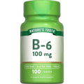 Nature's Truth فيتامين ب6 (Vitamin B6) لدعم الجهاز العصبي، أقراص - 100 قرص