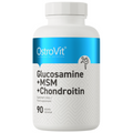 أوستروفيت (OstroVit) جلوكوزامين + إم إس إم + كوندرويتين، دعم صحة المفاصل والمرونة، أقراص - 90 قرص