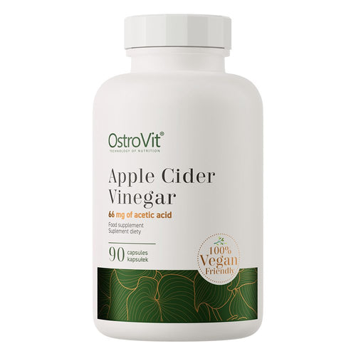 أوستروفيت (OstroVit) خل التفاح، يدعم صحة الجهاز الهضمي والتمثيل الغذائي، كبسولات - 90 كبسولة