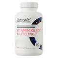 أوستروفيت (OstroVit) فيتامين K2 MK-7 ناتو، 200 ميكروغرام، يدعم صحة العظام والقلب والأوعية الدموية، أقراص - 90 قرص