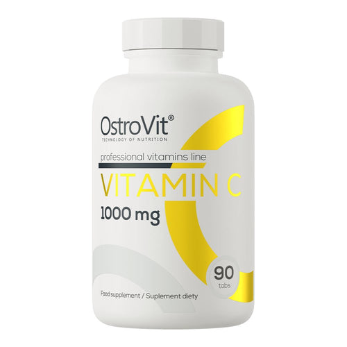 أوستروفيت (OstroVit) فيتامين سي لدعم المناعة ومضاد للأكسدة، أقراص، 1000 ملغ - 90 قرص