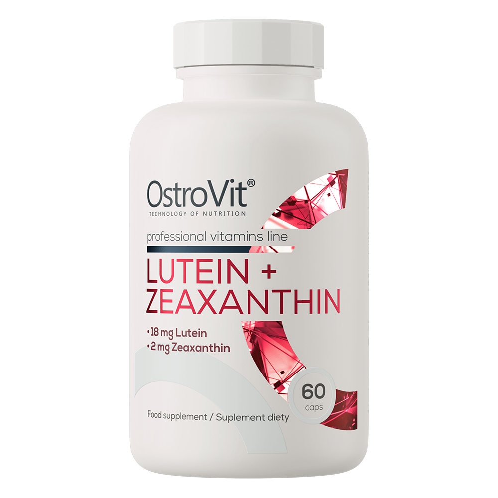أوستروفيت (OstroVit) لوتين + زياكسانثين، لدعم صحة العين وحماية البصر، كبسولات - 60 كبسولة