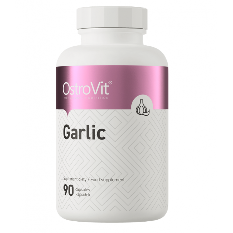 أوستروفيت (OstroVit) مكمل الثوم، لدعم صحة القلب والمناعة، كبسولات - 90 كبسولة