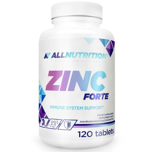ألنوتريشن (AllNutrition) زنك فورت، دعم الجهاز المناعي، التئام الجروح ونمو الخلايا، أقراص - 120 قرص