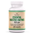 دبل وود سبليمنتس (Double Wood Supplements) إنزيمات هاضمة أساسية لدعم الهضم وامتصاص المغذيات، كبسولات - 180 كبسولة
