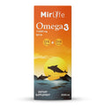 ميرلايف (MirLife) شراب أوميجا 3 لدعم صحة القلب والدماغ والرؤية، شراب - 100 مل