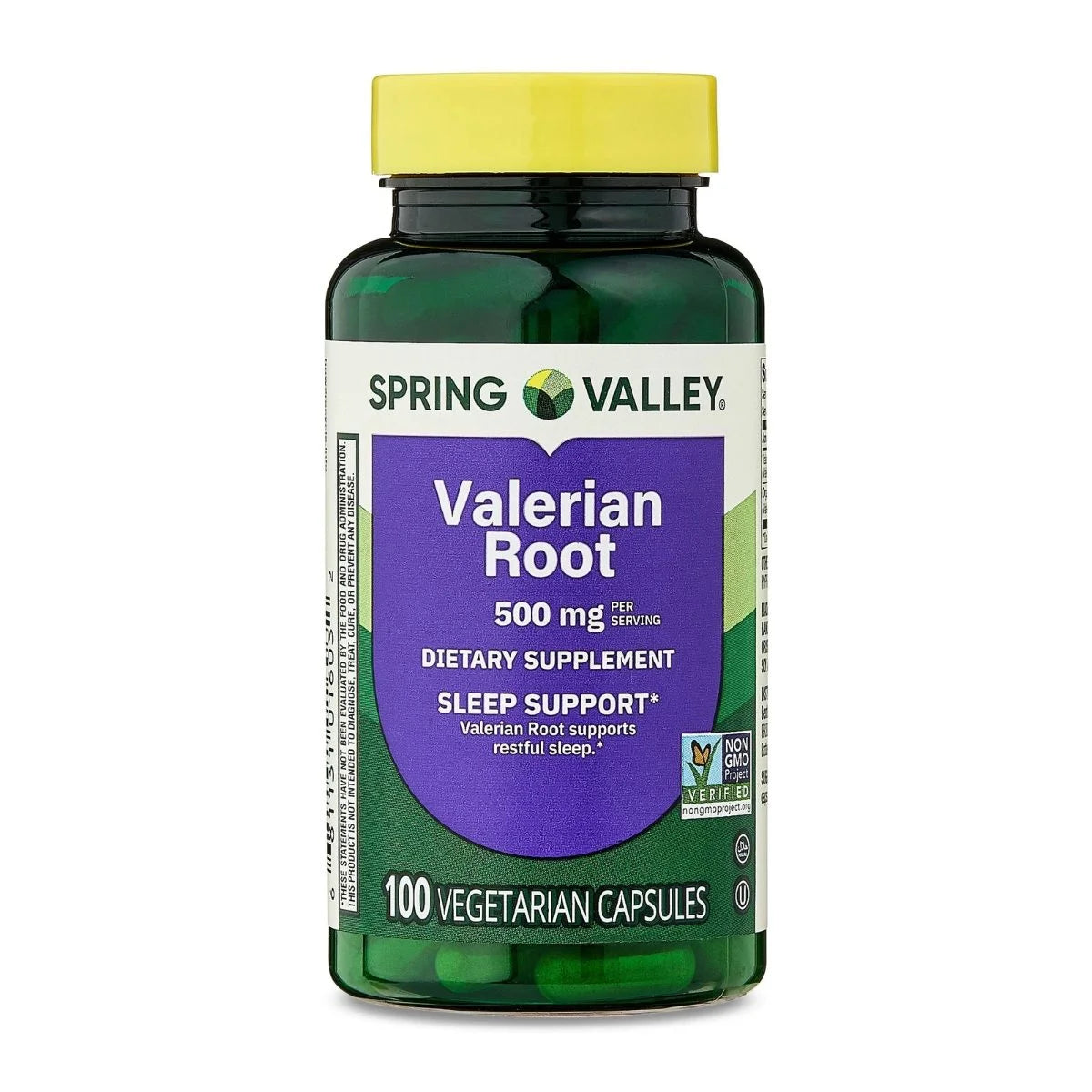سبرينج فالي (Spring Valley) جذر فاليريان لدعم الهضم، كبسولات نباتية - 100 كبسولة